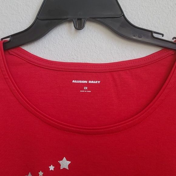 PLUS SIZE ALLISON DALEY TOP. - Picture 2 of 11